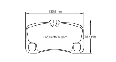 Pagid Racing Brake Pads No. 8006 - Competition Motorsport